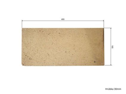 Šamot 40 x 18,5 x 2,5, náhradný diel