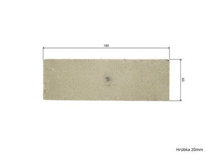 Šamot 18 x 6 x 2, náhradný diel