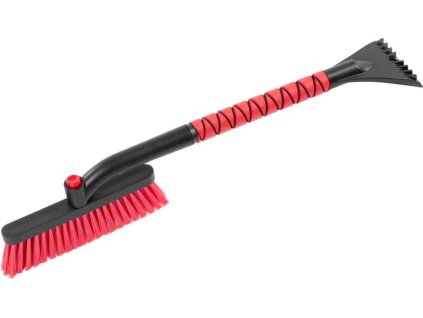 Metlička Strend Pro Premium, na auto, na ľad a sneh, so škrabkou, Alu, 65 cm