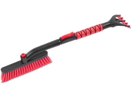 Metlička Strend Pro Premium, na auto, na ľad a sneh, so škrabkou, teleskopická, Alu, 65,5-82,5 cm