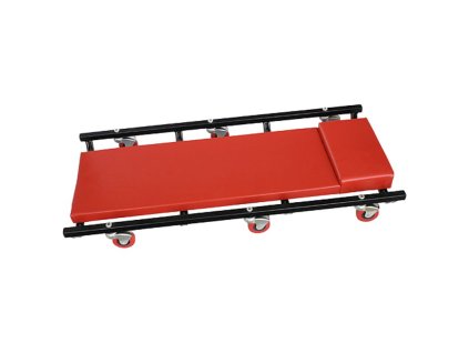 Lehátko TR6451 BigRed, červené, 930x440 mm, servisné na kolieskach