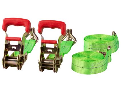 Popruh upínací Strend Pro, pás s račňou, 30 mm, L-4,5 m, max. 600 kg, bal. 2ks