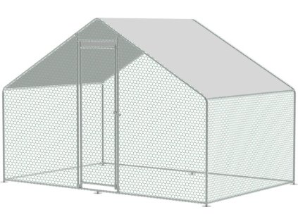 Kurín Strend Pro, pre hydinu, voliéra, klietka, kurnik, so strechou, 3x2x2 m