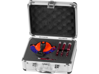 Sada vyrezávačov Strend Pro Premium, 6-8-10-12 mm, 1/4" Hex, diamant, korunky, professional, so šablónou na vŕtanie otvorov