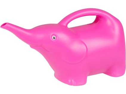 Konva Strend Pro, 1,5 lit., slon, konvička, ružová, plast, 27,5x11x15 cm