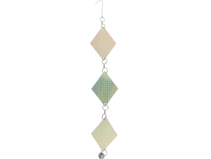 Plašič vtákov Strend Pro, špirála, reflexná, s rolničkou, 50 cm