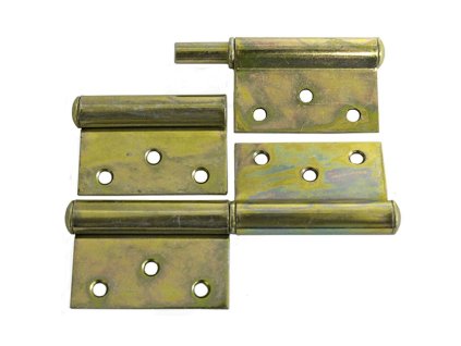 Záves dverový T0018 • 120x68x2.0 mm, Yzn