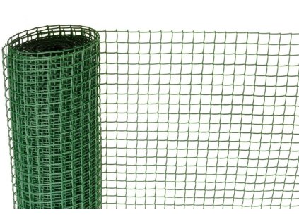 Pletivo ECONOMY 7, 1000/20x20 mm, štvorcový vzor, 300g/m2, zelené, celoplastové, bal. 10 m