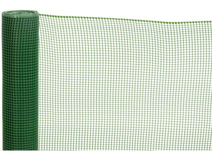 Pletivo ECONOMY 4, 1000/10x10 mm, štvorcový vzor, 300g/m2, zelené, celoplastové, bal. 10 m