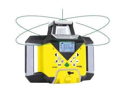 453 rotacny laser so zelenym lucom nl740g digital
