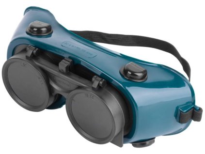 Okuliare Safetyco B606, zváračské, s odklápacími zorníkmi