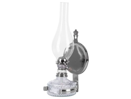 Lampáš MagicHome OL665, 348 mm, sklenená nádobka, na petrolej, EN14059