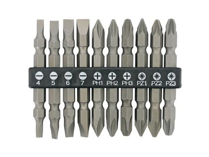 Sada bitov Strend Pro YF40020, 10 dielna, Cr-V