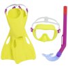 Okuliare Bestway® 25039 Crusader Essential, mix farieb, sada, šnorchlovacia, okuliare na potápanie s plutvami