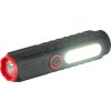 Svietidlo Strend Pro Flashlight, COB LED 120 lm, 35x35x132mm, USB nabíjanie, Sellbox 10 ks
