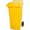 Nádoba Europlast 240 lit., plast, žltá, popolnica na odpad