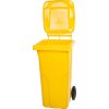 Nádoba Europlast 240 lit., plast, žltá, popolnica na odpad
