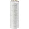 Páska Strend Pro, 19 mm, L-10 m, max. 80°C, 40,0 kV/mm, biela, izolačná, lepiaca, PVC, bal. 10 ks