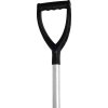 Odhrňovač ALUMAX S, 500x375/1505 mm, lopata na sneh, s držadlom, odhŕňač, gumová lišta, ALU násada, mix farieb, ZMONTOVANÝ