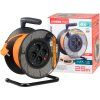 Kábel Strend Pro DG-FB04 predlžovací, L-25 m, IP20, na bubne, prierez 1,5 mm2