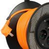 Kábel Strend Pro DG-FB04 predlžovací, L-25 m, IP20, na bubne, prierez 1,5 mm2