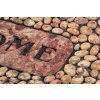 Rohožka MagicHome RBM 406, pred dvere, Welcome, guma, 89x58 cm