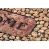 Rohožka MagicHome RBM 406, pred dvere, Welcome, guma, 90x58 cm