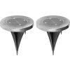 Lampa Strend Pro Gruid, 115x140 mm, solárna, 4x LED, AA, bal. 2 ks