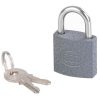 Zámok Xlocker GrayXT 025 mm, visiaci, šedý
