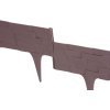 Palisáda StonePalisade L-2,37 m, tmavá hnedá, bal. 3 ks, 790x95/200 mm, UV