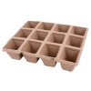 Sadbovač Strend Pro Herrison P1002, papierový, 12 priesad, bal. 4 ks, 210x170x45 mm