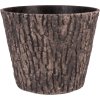 Kvetináč Strend Pro Woodeff, 37,5x30 cm, walnut, efekt dreva