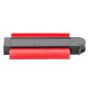 Šablóna na obkreslenie tvarov Strend Pro DG680, 125x101 mm, s uzamknutím vzoru a magnetom