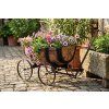 Kvetináč Strend Pro Woodeff, 41,5x29x19cm, whiskey barel wagon