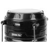 Lampa Strend Pro Camping CL102, LED, 80 lm, 1200 mAh, efekt plameňa, kempingové svietidlo, solárne nabíjanie, USB výstup