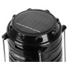 Lampa Strend Pro Camping CL102, LED, 80 lm, 1200 mAh, efekt plameňa, kempingové svietidlo, solárne nabíjanie, USB výstup
