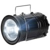 Lampa Strend Pro Camping CL102, LED, 80 lm, 1200 mAh, efekt plameňa, kempingové svietidlo, solárne nabíjanie, USB výstup
