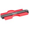 Šablóna na obkreslenie tvarov Strend Pro DG681, 250x130 mm, s uzamknutím vzoru a magnetom