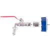 Sada Strend Pro, ventil 1/2" (Zn redukcia 3/4") + plastová redukcia 60 mm + výpust 3/4" , na IBC nádrž