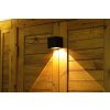 Lampa Strend Pro Garden, solárna, LED svietidlo na stenu/plot, 10x10x10 cm