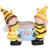 Dekorácia MagicHome, Včeličky držiac kvetináč, keramika, 42x19,5x37 cm