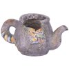 Dekorácia MagicHome, Črepník - kvetináč, mozaika, keramika, 28,5x15,5x15 cm
