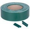 Páska Strend Pro EUROSTANDARD, 47,5 mm, L-35 m, tieniaca, zelená, krycia, na plotové panely, s 20 klipsami, 450g/m2, PVC, RAL6005