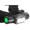 Čelovka Strend Pro Headlight H4016, 2xXPG LED 500 lm, 2000 mAh, USB nabíjanie, vodeodolná, odnímateľné svietidlo