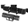 Čelovka Strend Pro Headlight H4016, 2xXPG LED 500 lm, 2000 mAh, USB nabíjanie, vodeodolná, odnímateľné svietidlo