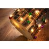 Reťaz MagicHome Vianoce Bell, 20x LED biela, so zvončekom, 2xAA, jednoduché svietenie, osvetlenie, L-1,9 m