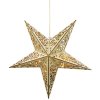 Hviezda MagicHome Vianoce, 10x LED, teplá biela, 3xAA, + diaľkový ovládač, 40 cm