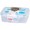Obedár MagicHome, hranatý, s vidličkou a lyžicou, 1500 ml, 22x15,2x7,6 cm
