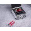 Sada vyrezávačov Strend Pro Premium, 6-8-10-12 mm, HEX, 6 mm vrták do skla diamant, korunky, professional
