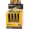 Nôž Strend Pro Premium, 18 mm, odlamovací, kovový, Sellbox 24 ks